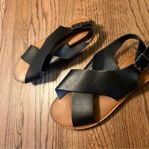 Target Black and Brown Women's Sandals